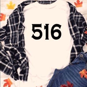 If you are from 516, you will want this shirt!